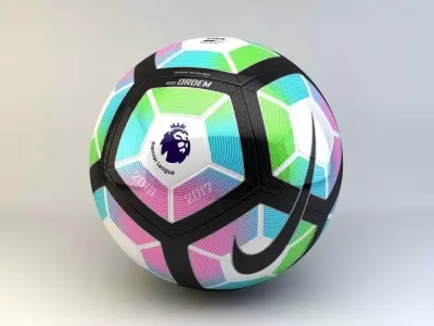 Nike ORDEM 4 Premier League Official match ball 3D model