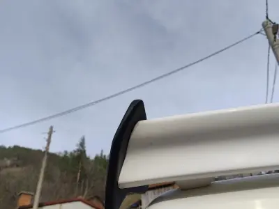 Mitsubishi Pajero spoiler enplate 3D print model