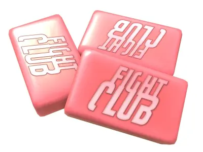 Fight Club Soap - game-ready Free low-poly 3D model