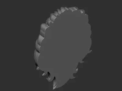 lion head 3D print model