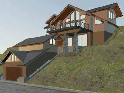 House 001 3D model
