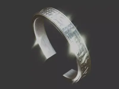 Silver Ring 3D model