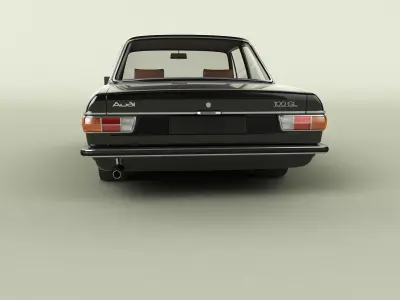 Audi 100 C1 1973 3D model