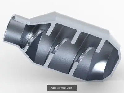 INDUSTRIAL PARTS PACK  3D Model Collection