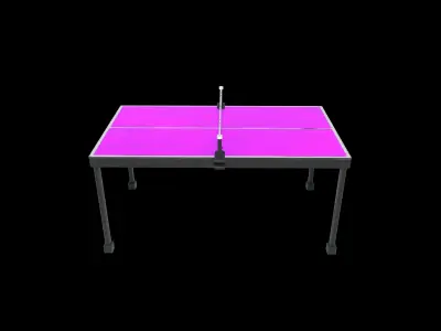table tennis t 3D model