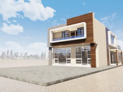 Store Housing 10x30 KPI 3D model