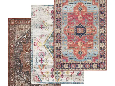 Rug Set 1622 3D model