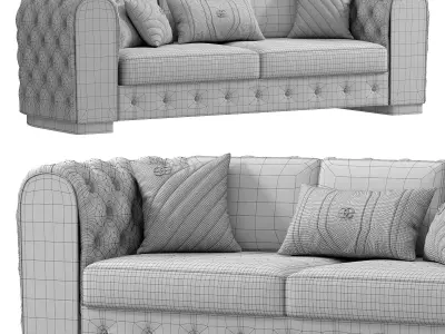Royal Sofa by Elve Luxury 3D model