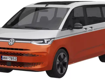 Volkswagen Multivan 2022 3D model