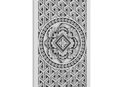 Ornament of the east-01 3D model