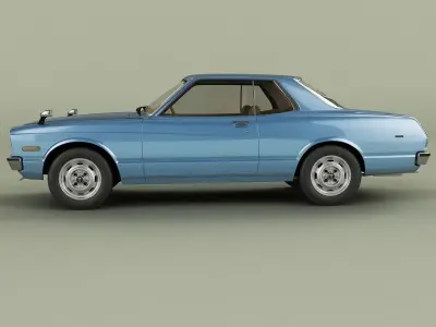 Toyota Corona Mk2 X30 3D model