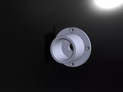 Engine mounting brackets DL 550-C 3D print model