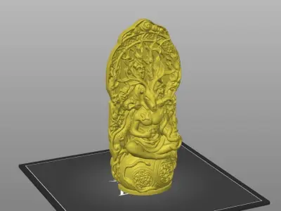 Pan Statue nordic inspired  3D print model
