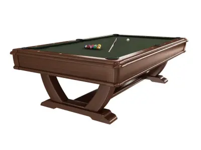 Brunswick Pool Tables de soto hallmarks billiards 3D model