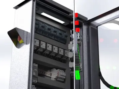 Electrical Panel 3D model
