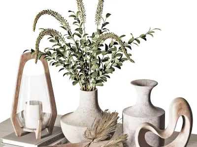 decorative set39 3D model purchase