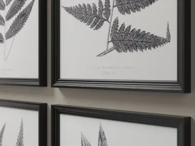 Restoration Hardware posters  3D model