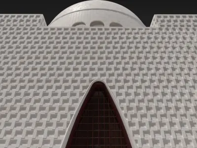 Quaid-e-Azam Tomb 3D model