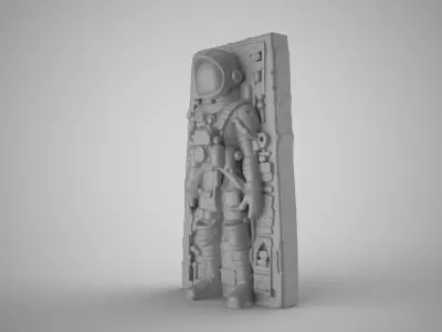 Astronot Gate Bibelot 3D print model