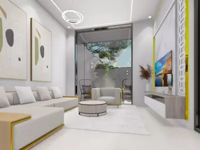 residence villa house  3D model