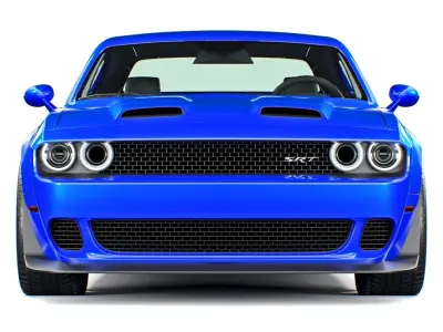 Dodge Challenger Hellcat Redeye 2020 3D model