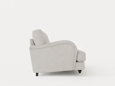 Howard Classic 3 5 Seater Sofa Low-poly 3D model