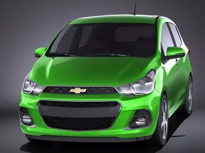 Chevrolet Spark CG 2016 VRAY 3D model