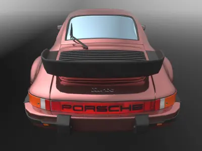 Porsche 911 Turbo 930 3D model