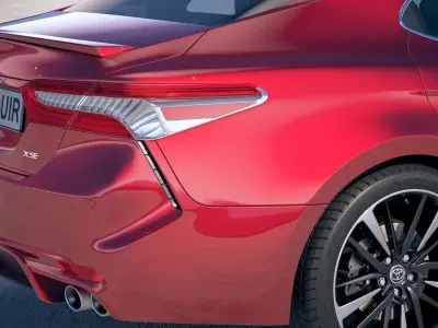 Toyota Camry SE 2018 3D model