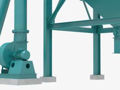 Dust Collector 3D model