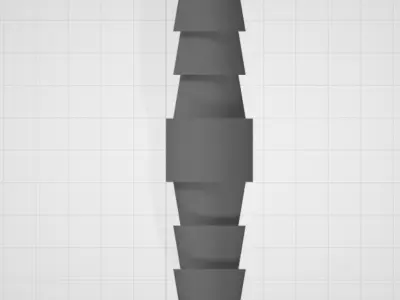 Connectors for 4mm tubes 3D print model