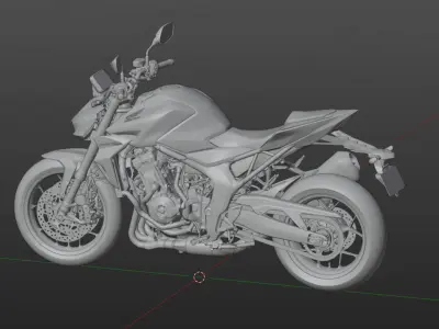 2024 Honda CB1000 Hornet 3D model