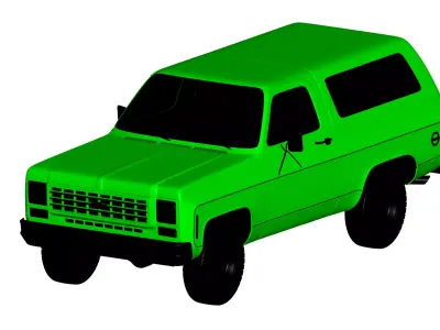 Chevrolet Blazer 3D model purchase