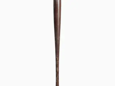 Baseball Bat 02  Low-poly 3D model