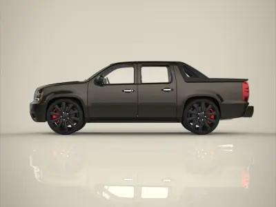 Suv truck 3D model
