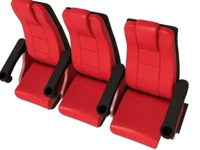 Cinema Chair 3D model