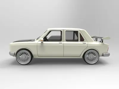 Fiat 128  3D model