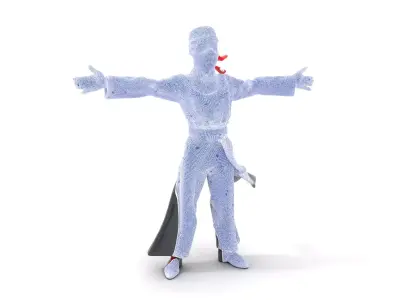 Dynamic Ninja model pack Low-poly 3D model