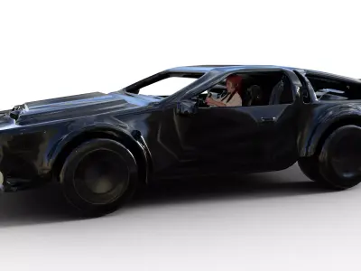 SFD01-V8 Concept Car Model 3D print model