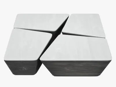 STONE  Table 3D model