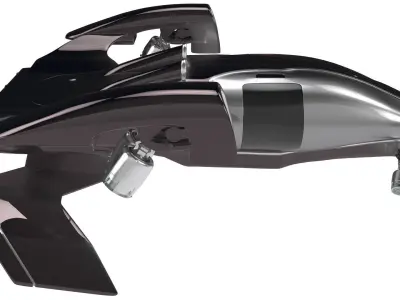 future transport ship 3D model