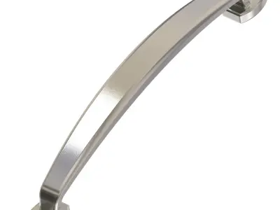 Steel Door Handle 3D print model