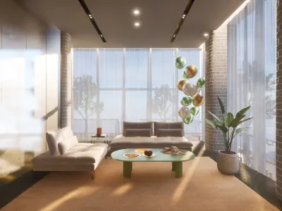 Celebration Event Place - Cafe B 3D model