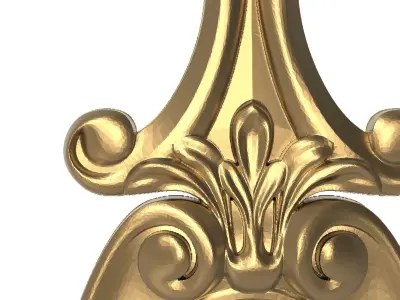  decorative pattern ready for 3D printing 3D model