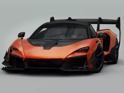 McLaren Senna 3D model