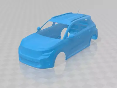 Citroen e-C3 2024 - Body Car STL Model 3D print model