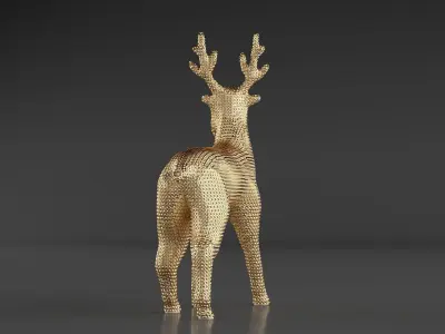 Cristmas Olen 3D model