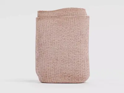 -Folded Socks V4- 3D model