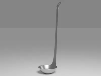 Basic Ladle Free 3D model