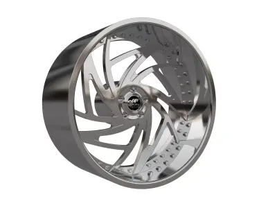 AMANI FORGED Arvini ORIGINAL FORGED WHEEL 3D MODEL 3D print model